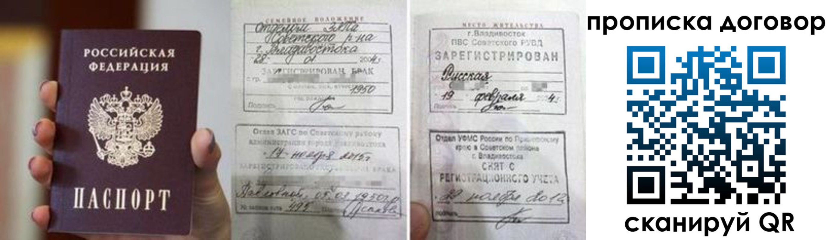 прописка штамп в Жукове